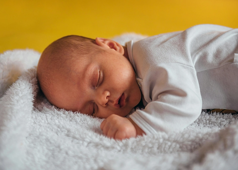 Newborn babies sleeping - pediatric chiropractic care